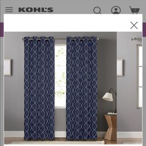 Blackout window curtains